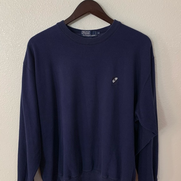 Vintage Polo Shield Crest 90’s Crewneck - Picture 1 of 3